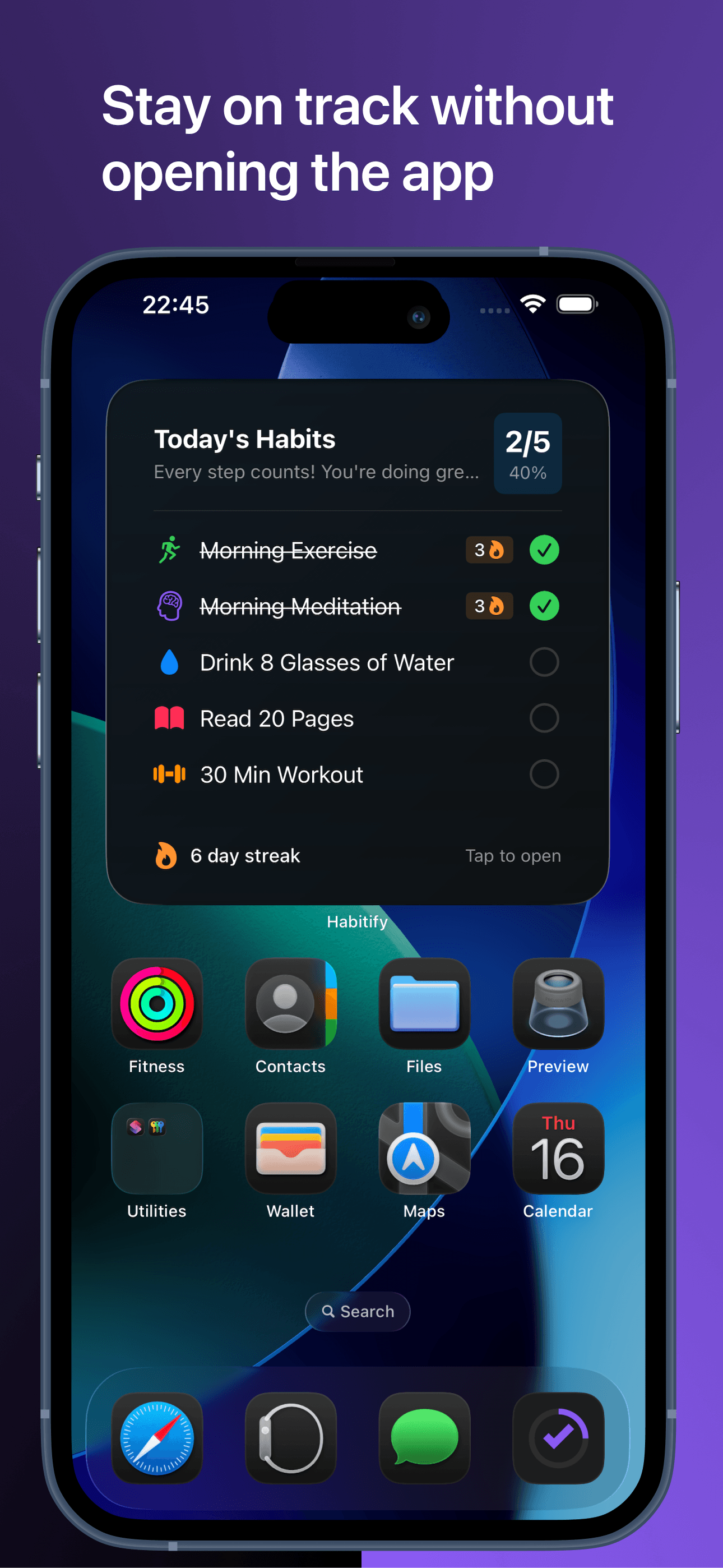 Ternify Widget - Home screen widgets for quick access